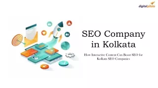 How Interactive Content Can Boost SEO for Kolkata SEO Companies