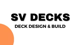 Durable Pressure Treated Decks