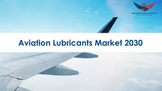 Aviation Lubricants Market