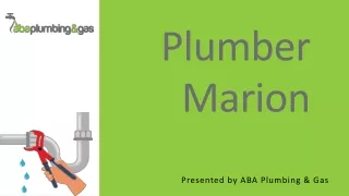 Plumber Marion