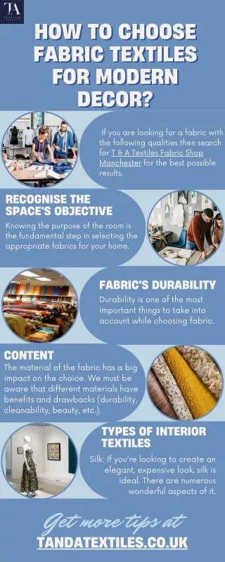 How to Choose Fabric Textiles for Modern Decor