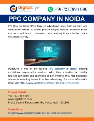 PPC Company in Noida