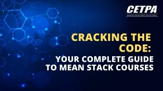 Cracking the Code Your Complete Guide to MEAN Stack Courses