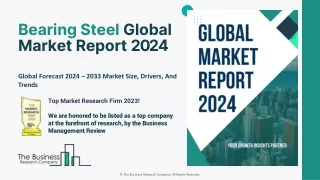 Bearing Steel Market Size, Share And Growth Analysis Report 2024-2033