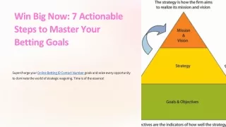 Win Big Now: 7 Actionable Steps to Master Your Betting Goals