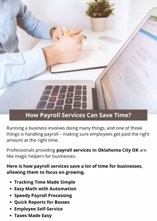 How Payroll Services Can Save Time?