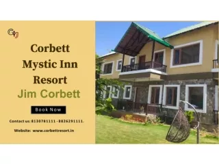 Weekend Getaway in Jim Corbett | Corbett Mystic Inn Resort