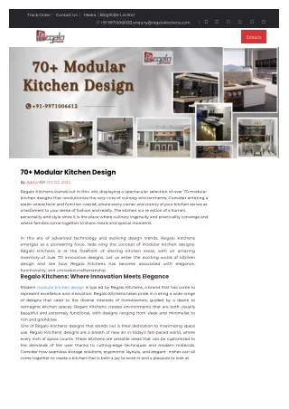 70  Modular Kitchen Design