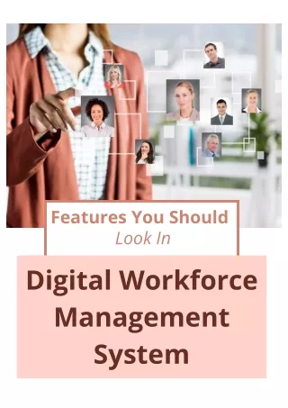 Digital Workforce Management System