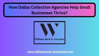 How Dallas Collection Agencies Help Small Businesses Thrive