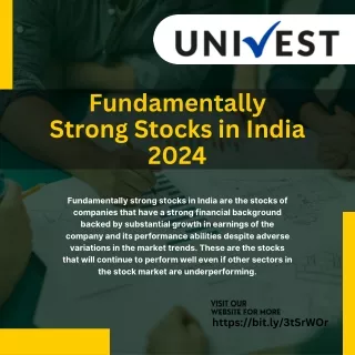 Fundamentally Strong Stocks in India 2024