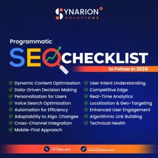 Programmatic SEO Checklist to Follow in 2024