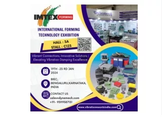 Invite IMTEX 2024 - Dynemech Systems Pvt. Ltd. Stall no. 3A & Hall no. C123.