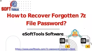 How to recover a forgotten 7z password file