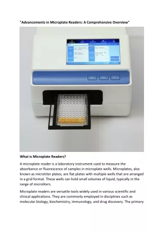 Microplate Readers Market