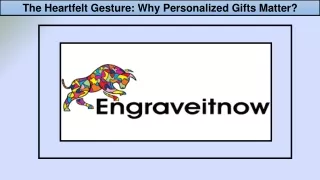 The Heartfelt Gesture Why Personalized Gifts Matter