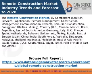 Remote Construction Market