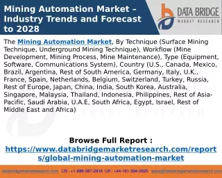 Mining Automation Market