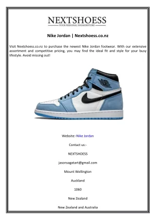 Nike Jordan  Nextshoess.co.nz