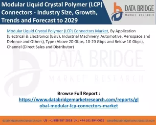 Modular LCP Connectors Market