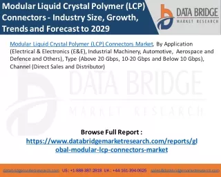 Modular LCP Connectors Market