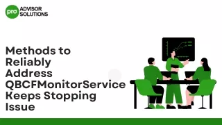 How To Fix QBCFMonitorService Keeps Stopping Issue