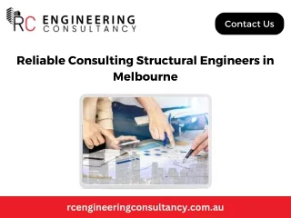 Reliable Consulting Structural Engineers in Melbourne