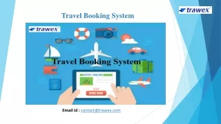 Travel Booking System