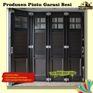 TERBAIK..!! Wa 0852 1824 3246 Pembuat Pintu Garasi Sliding Besi Fortress Untuk Ruko Di Bali