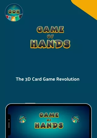 Game of Hands: Redefining Card Game Strategy