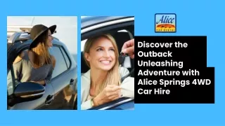 Discover the Outback Unleashing Adventure with Alice Springs 4WD Car Hire