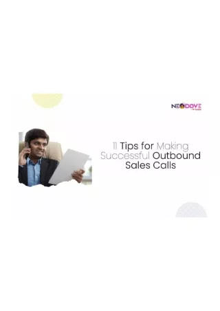 11 Tips for Making Successful Outbound Sales Calls