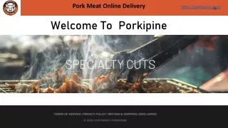 Pork Meat Online Delivery