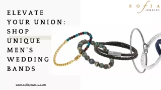 Elevate Your Union Shop Unique Men's Wedding Bands