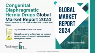 Congenital Diaphragmatic Hernia Drugs Market Size, Research And Overview By 2033