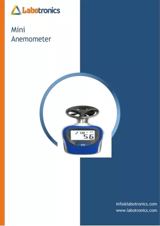 Mini-Anemometer