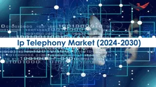 IP Telephony Market Size, Share, Challenges, Growth Analysis 2024-2030