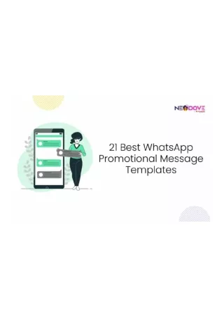 21 Best WhatsApp Promotional Message Templates