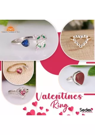 Sparkling Valentine’s Day Rings for Sale - Shop Online and Surprise Your Loved O