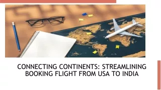 Flight From USA To India