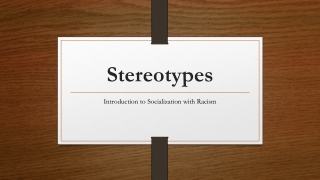 Stereotypes
