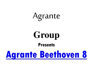 Agrante Beethoven 8 Gurgaon | +919650268727