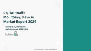 Digital Health Monitoring Devices Market Size, Analysis, Industry Forecast 2033