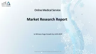 Online Medical Service Market Size & Growth Outlook 2023-2028