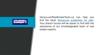 Vancouver Properties For Sale  Vancouverrealestateteam.ca