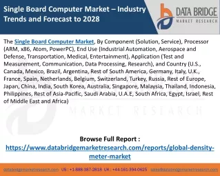 Single Board Computer Market