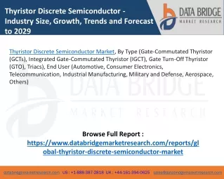 Thyristor Discrete Semiconductor Market