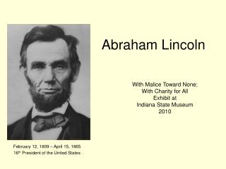 Abraham Lincoln