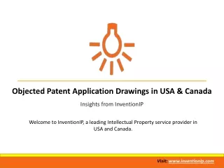 Objected Patent Application Drawings in USA & Canada | InventionIP