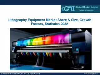 Lithography Equipment Market Share & Size, Growth Factors, Statistics 2032